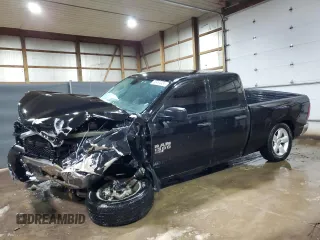 2024 Ram 1500 SLT z VIN 1C6RR7GG1RS155321, wystawiony jako Copart lot #46494455 z przebiegiem 21 662 mil mil oraz Szkoda całkowita • Salvage title. Historia ofert i sprzedaży dostępna na DreamBid. Obrazek 1.