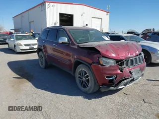 2017 Jeep Grand Cherokee Limited with VIN 1C4RJEBG3HC920436, listed as a IAAI auction lot 41724002 with 77,716 mi miles. Bid and sale history available at carsss.com. Image 1.