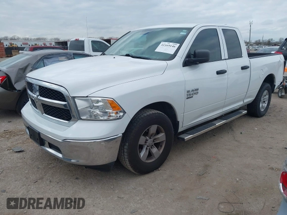 2021 Ram 1500 Tradesman with VIN 1C6RR6FG2MS506595, listed as a IAAI auction lot 41169146 with 43,726 mi miles and . Bid and sale history available at DreamBid. Image 17.
