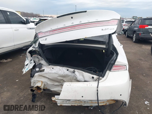 2017 Lincoln MKZ Reserve with VIN 3LN6L5FC3HR618078, listed as a IAAI auction lot 41669442 with 95,008 mi miles and . Bid and sale history available at DreamBid. Image 6.