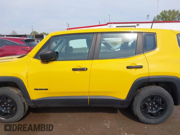 2018 Jeep Renegade Upland with VIN ZACCJBAB3JPH71523, listed as a IAAI auction lot 42153123 with 59,613 mi miles and . Bid and sale history available at DreamBid. Image 14.