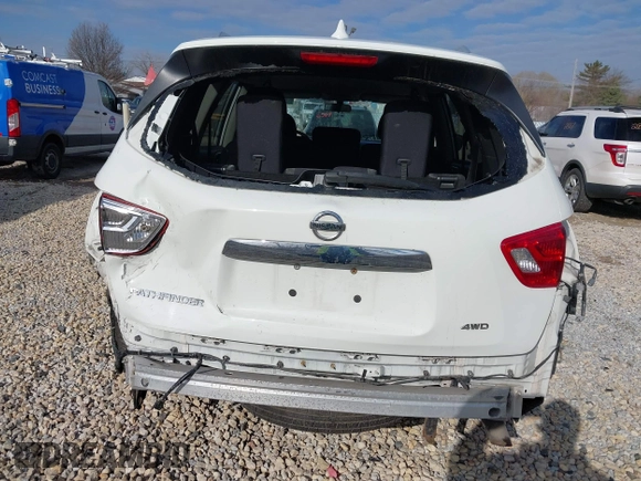 2019 Nissan Pathfinder SV with VIN 5N1DR2MM8KC622441, listed as a IAAI auction lot 41865931 with 80,013 mi miles. Bid and sale history available at carsss.com. Image 22.
