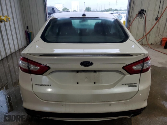 2016 Ford Fusion Titanium with VIN 3FA6P0K92GR279663, listed as a Copart auction lot 56373095 with Not provided miles and Salvage title. Bid and sale history available at DreamBid. Image 6.