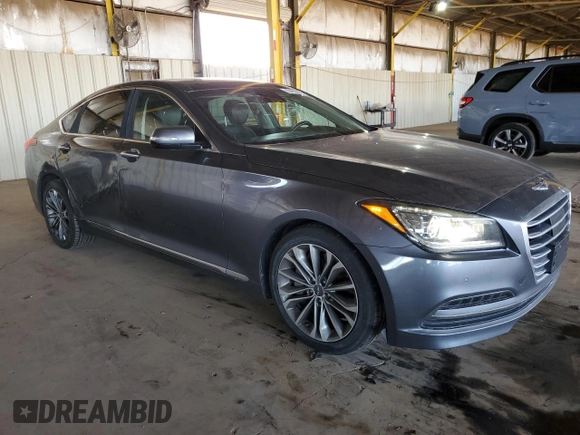 2015 Hyundai Genesis 3.8L with VIN KMHGN4JEXFU089025, listed as a Copart auction lot 55453065 with 96,134 mi miles and Clean Title. Bid and sale history available at carsss.com. Image 4.