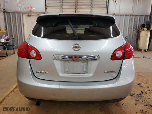 2012 Nissan Rogue S with VIN JN8AS5MT2CW281515, listed as a Copart auction lot 46517075 with 185,000 mi miles and Salvage Title. Bid and sale history available at carsss.com. Image 6.