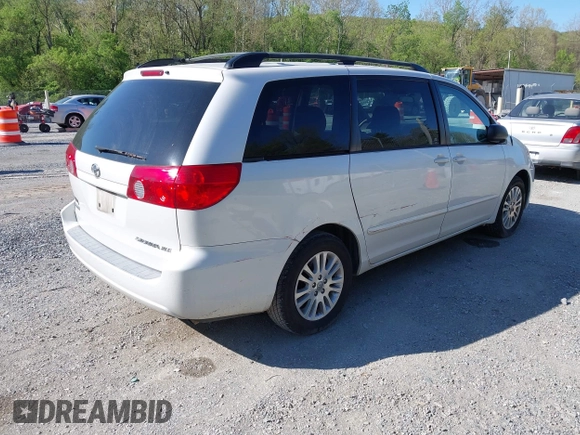 2008 Toyota Sienna XLE with VIN 5TDZK22C08S100113, listed as a IAAI auction lot 42118757 with 232,372 mi miles and . Bid and sale history available at DreamBid. Image 4.