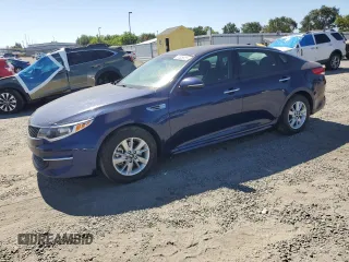 2018 Kia Optima LX with VIN 5XXGT4L33JG216850, listed as a Copart auction lot 61329955 with 126,482 mi miles and Salvage title. Bid and sale history available at DreamBid. Image 1.