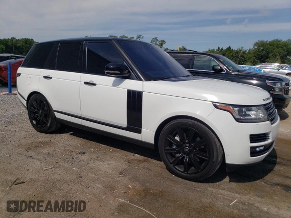2017 Land Rover Range Rover z VIN SALGS2FE2HA369920, wystawiony jako Copart lot #58393675 z przebiegiem 147 158 mil mil oraz Czysty tytuł • Clean title. Historia ofert i sprzedaży dostępna na DreamBid. Obrazek 4.