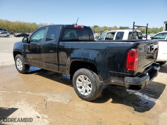 2022 Chevrolet Colorado 2WD LT with VIN 1GCHSCEA3N1285374, listed as a Copart auction lot 50801815 with 39,075 mi miles and Clean Title. Bid and sale history available at carsss.com. Image 2.