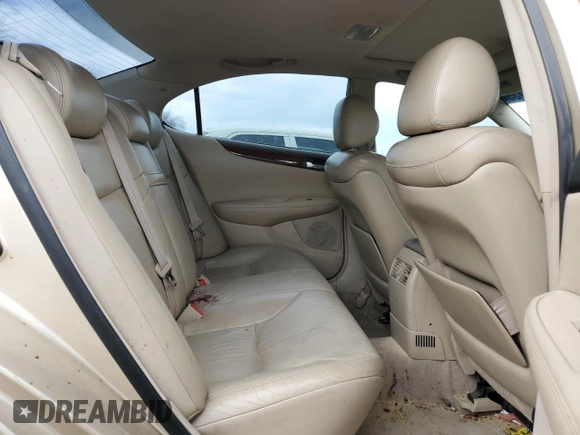 2003 Lexus ES 300 with VIN JTHBF30G330137300, listed as a Copart auction lot 52450735 with 204,219 mi miles and Clean Title. Bid and sale history available at DreamBid. Image 10.