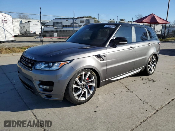 2015 Land Rover Range Rover Sport Autobiography with VIN SALWV2TF2FA511051, listed as a Copart auction lot 41895265 with Not provided miles and Salvage title. Bid and sale history available at DreamBid. Image 1.