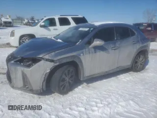2019 Lexus UX with VIN JTHY3JBHXK2001701, listed as a Copart auction lot 44980925 with 68,389 mi miles and Salvage Title. Bid and sale history available at carsss.com. Image 1.
