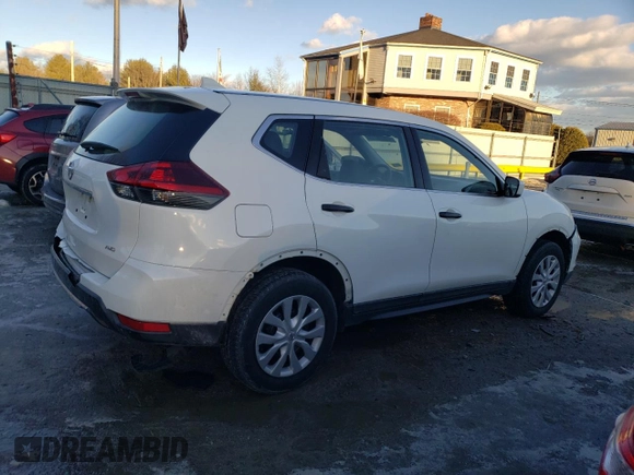 2018 Nissan Rogue SV with VIN KNMAT2MV3JP598221, listed as a Copart auction lot 43528715 with Not Provided miles and Salvage Title. Bid and sale history available at carsss.com. Image 3.