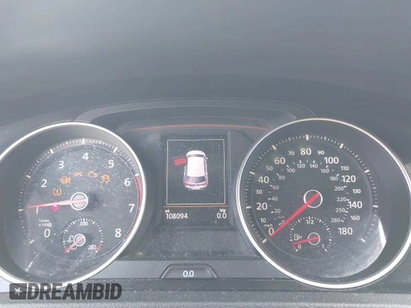 2015 Volkswagen GTI SE with VIN 3VW4T7AU0FM043274, listed as a IAAI auction lot 42191448 with 108,094 mi miles and . Bid and sale history available at DreamBid. Image 7.