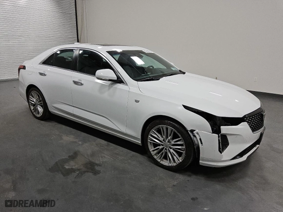 2023 Cadillac CT4 Premium Luxury with VIN 1G6DB5RK8P0119263, listed as a Copart auction lot 51381285 with 36,061 mi miles and Clean Title. Bid and sale history available at carsss.com. Image 4.