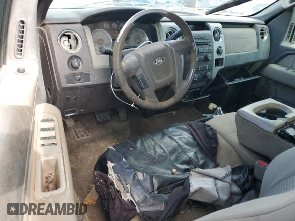 2009 Ford F-150 XL with VIN 1FTPX14V49KC15906, listed as a Copart auction lot 83624494 with 264,979 mi miles and Salvage Title. Bid and sale history available at carsss.com. Image 8.