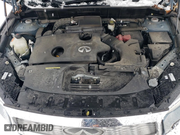2022 Infiniti QX55 Sensory with VIN 3PCAJ5L38NF101543, listed as a Copart auction lot 86468694 with 45,409 mi miles and Salvage title. Bid and sale history available at DreamBid. Image 12.