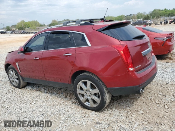 2012 Cadillac SRX Premium Collection with VIN 3GYFNFE35CS619542, listed as a Copart auction lot 52727535 with 141,196 mi miles and Salvage Title. Bid and sale history available at carsss.com. Image 2.