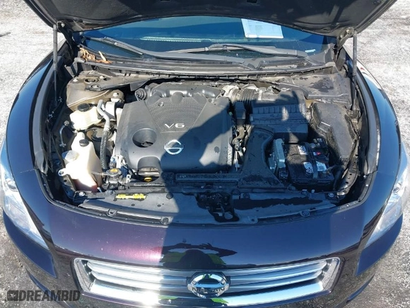 2013 Nissan Maxima 3.5 S with VIN 1N4AA5AP6DC818420, listed as a IAAI auction lot 41261201 with 86,330 mi miles. Bid and sale history available at carsss.com. Image 10.