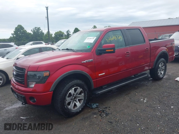 2014 Ford F-150 XL with VIN 1FTFW1ET0EFB67755, listed as a IAAI auction lot 42628729 with 120,518 mi miles and . Bid and sale history available at DreamBid. Image 17.