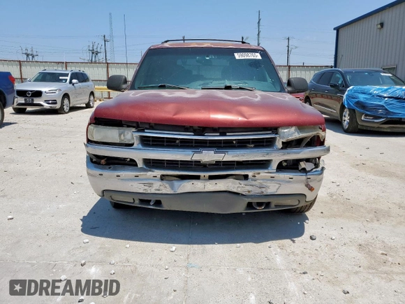 2002 Chevrolet Tahoe LS with VIN 1GNEC13Z82R287588, listed as a Copart auction lot 59098765 with 289,133 mi miles and Salvage title. Bid and sale history available at DreamBid. Image 5.