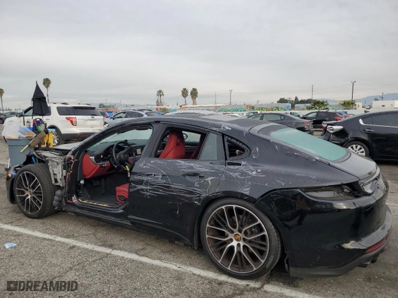 2022 Porsche Panamera with VIN WP0AJ2A79NL102055, listed as a Copart auction lot 82739553 with 12,943 mi miles. Bid and sale history available at carsss.com. Image 2.