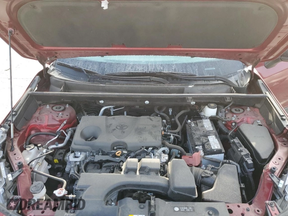 2024 Toyota RAV4 LE with VIN 2T3F1RFV9RW418225, listed as a Copart auction lot 53902595 with 23,550 mi miles and Salvage Title. Bid and sale history available at carsss.com. Image 12.