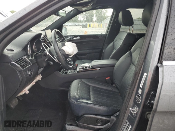 2019 Mercedes-Benz GLS 450 with VIN 4JGDF6EE5KB227307, listed as a Copart auction lot 62868825 with 56,374 mi miles and Salvage title. Bid and sale history available at DreamBid. Image 7.