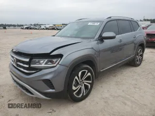 2022 Volkswagen Atlas SEL with VIN 1V2BR2CA5NC560227, listed as a Copart auction lot 41468215 with 18,815 mi miles and Salvage title. Bid and sale history available at DreamBid. Image 1.