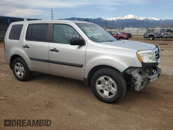 2015 Honda Pilot LX with VIN 5FNYF3H2XFB016418, listed as a Copart auction lot 52388915 with 139,709 mi miles and Salvage Title. Bid and sale history available at carsss.com. Image 4.