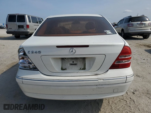 2004 Mercedes-Benz C 240 с VIN WDBRF61J84E016034, выставлен на аукционе Copart как лот 56118485 с пробегом Не указан миль и Списание • Salvage title. История ставок и продаж доступна на DreamBid. Изображение 6.