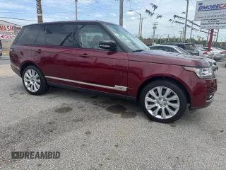 2015 Land Rover Range Rover Supercharged z VIN SALGS3TF5FA226038, wystawiony jako Copart lot #58631935 z przebiegiem 125 000 mil mil oraz Czysty tytuł • Clean title. Historia ofert i sprzedaży dostępna na DreamBid. Obrazek 1.