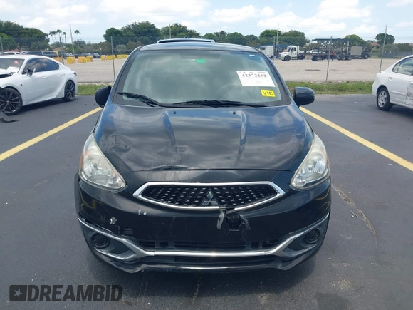2018 Mitsubishi Mirage ES z VIN ML32A3HJ0JH005967, wystawiony jako IAAI lot #42372252 z przebiegiem 51 999 mil mil oraz . Historia ofert i sprzedaży dostępna na DreamBid. Obrazek 6.