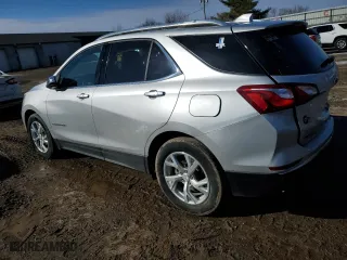 2021 Chevrolet Equinox Premier with VIN 3GNAXNEV1MS176496, listed as a Copart auction lot 48026485 with 68,720 mi miles and Clean Title. Bid and sale history available at carsss.com. Image 2.