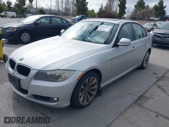 2011 BMW 3 Series 328i with VIN WBAPH5C50BA441956, listed as a IAAI auction lot 41903593 with 100,455 mi miles and . Bid and sale history available at carsss.com. Image 6.