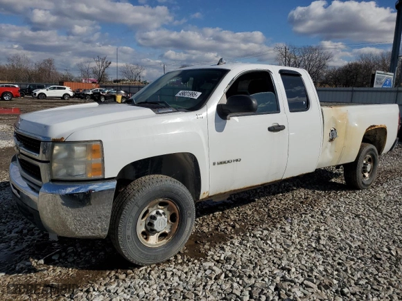 2008 Chevrolet Silverado 2500HD Work Truck with VIN 1GCHC29K68E120121, listed as a Copart auction lot 49831995 with 238,585 mi miles and Clean Title. Bid and sale history available at carsss.com. Image 1.