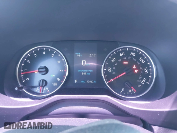 2020 Toyota RAV4 XLE with VIN 2T3W1RFV0LW069849, listed as a IAAI auction lot 42138074 with 112,062 mi miles and . Bid and sale history available at DreamBid. Image 7.
