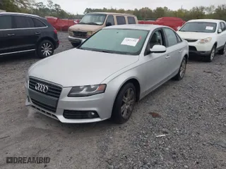 2010 Audi A4 2.0T Premium with VIN WAUAFAFL2AN034484, listed as a IAAI auction lot 41823204 with 114,690 mi miles. Bid and sale history available at carsss.com. Image 2.