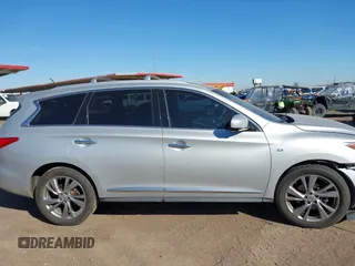 2015 Infiniti QX60 with VIN 5N1AL0MN7FC553099, listed as a IAAI auction lot 42094321 with 100,023 mi miles and . Bid and sale history available at DreamBid. Image 13.