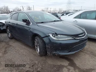 2017 Chrysler 200 Touring with VIN 1C3CCCFB5HN508644, listed as a IAAI auction lot 41653210 with 116,787 mi miles. Bid and sale history available at carsss.com. Image 1.