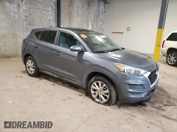 2019 Hyundai Tucson SE with VIN KM8J2CA49KU918418, listed as a Copart auction lot 50378235 with 63,846 mi miles and Salvage Title. Bid and sale history available at carsss.com. Image 4.