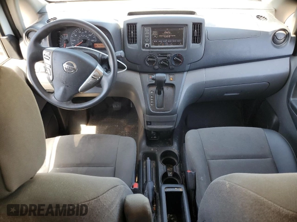 2021 Nissan NV200 S with VIN 3N6CM0KN8MK706137, listed as a Copart auction lot 61111975 with 83,725 mi miles and Salvage title. Bid and sale history available at DreamBid. Image 8.