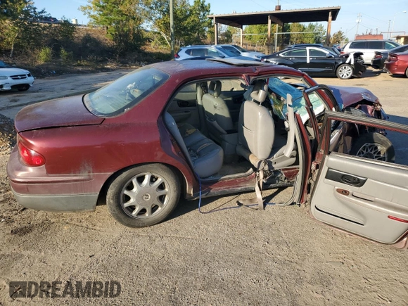2000 Buick Regal GS with VIN 2G4WF5516Y1270238, listed as a Copart auction lot 77693904 with 0 mi miles and Salvage Title. Bid and sale history available at carsss.com. Image 3.