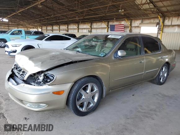 2002 Infiniti I35 Luxury z VIN JNKDA31A22T022606, wystawiony jako Copart lot #55158005 z przebiegiem 136 847 mil mil oraz Szkoda całkowita • Salvage title. Historia ofert i sprzedaży dostępna na DreamBid. Obrazek 1.