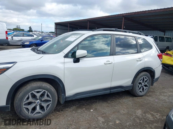 2021 Subaru Forester Premium with VIN JF2SKAJC8MH510932, listed as a IAAI auction lot 38412558 with 57,763 mi miles and . Bid and sale history available at DreamBid. Image 14.