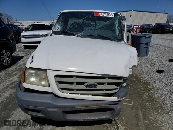 2001 Ford Ranger XL with VIN 1FTYR10D31PB68712, listed as a Copart auction lot 48468685 with 45,354 mi miles and Non Repairable. Bid and sale history available at carsss.com. Image 5.