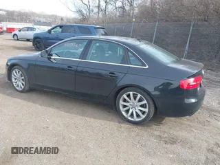 2013 Audi A4 Premium Plus with VIN WAUFFAFL6DN036748, listed as a IAAI auction lot 41513567 with 60,670 mi miles. Bid and sale history available at carsss.com. Image 3.