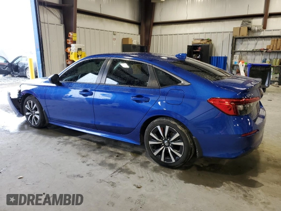 2023 Honda Civic Sedan EX with VIN 2HGFE1F70PH302031, listed as a Copart auction lot 42675975 with 36,062 mi miles and Salvage Title. Bid and sale history available at carsss.com. Image 2.