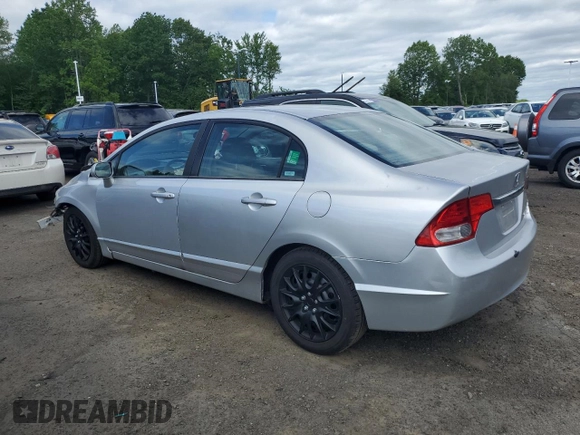 2009 Honda Civic LX z VIN 1HGFA16529L027844, wystawiony jako Copart lot #57383525 z przebiegiem 147 542 mil mil oraz Szkoda całkowita • Salvage title. Historia ofert i sprzedaży dostępna na DreamBid. Obrazek 2.