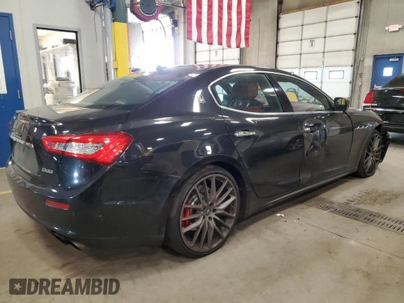 2016 Maserati Ghibli S Q4 with VIN ZAM57RTA9G1168309, listed as a Copart auction lot 68623683 with 73,612 mi miles. Bid and sale history available at carsss.com. Image 3.